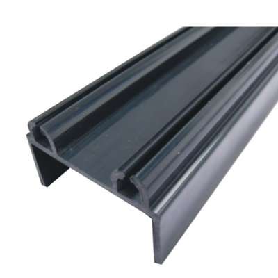 bottom PVC profile for sectional industrial garage door