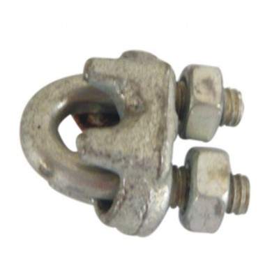 3mm/4mm/5mm garage door steel wire_rope_clamp for cable folder