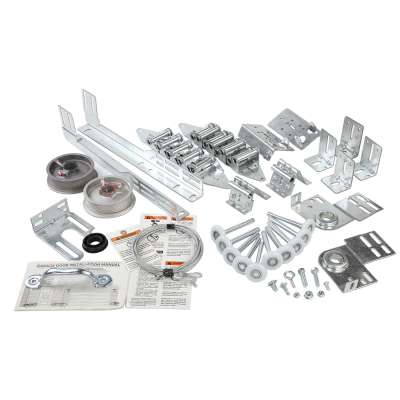 Garage door hardware kit