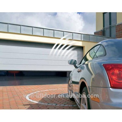 high quality 40mm thickness finger- protection sectional automatic garage door