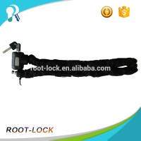 Brass plated door chain lock alarm