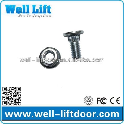 Garage door screw